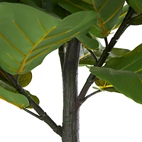 6ft. Potted Green Fiddle Leaf Artificial Tree
