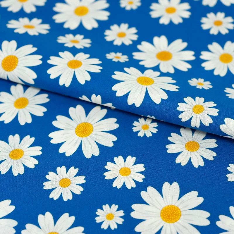 SINGER Royal Daisy Cotton Fabric