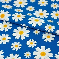 SINGER Royal Daisy Cotton Fabric