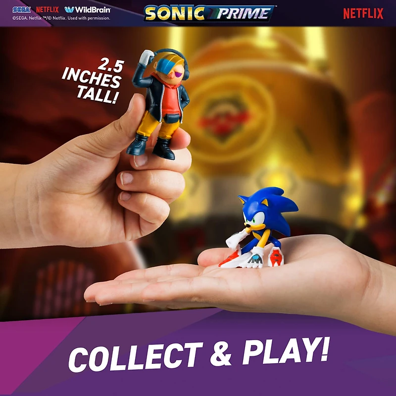 Sonic Prime Deluxe Box A Collectible Figure Set