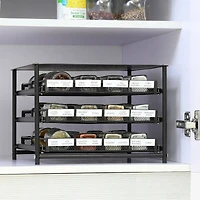 NEX™ 3-Tier 24-Bottle Spice Rack Organizer