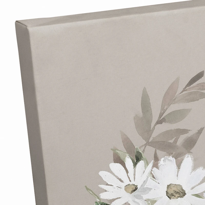 Bumble Bee Wreath 16" x 16" Canvas Wall Art