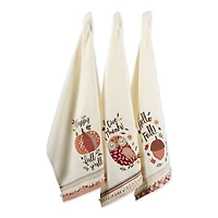 DII® Thanksgiving Cozy Picnic Plaid Dishtowel Set