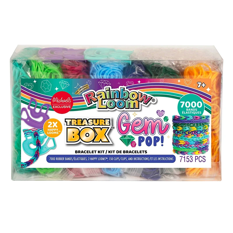 Rainbow Loom® Gem Pop! Treasure Box™ Bracelet Kit
