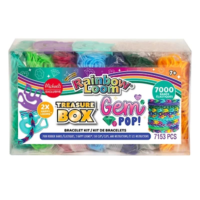 Rainbow Loom® Gem Pop! Treasure Box™ Bracelet Kit