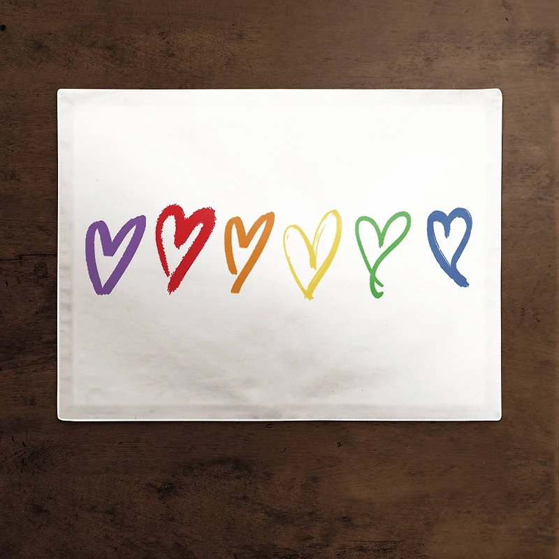 Love Is Love Poly Twill Placemat
