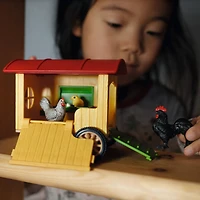 Schleich Farm World Mobile Chicken Coop Playset