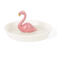 NEX™ 6" Flamingo Ring Dish Jewelry Tray Organizer