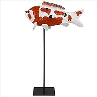 Design Toscano 11.5" Large Japanese Floating Koi Sculpture