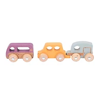 TickiT® Rainbow Wooden Adventure Vehicles Play Set