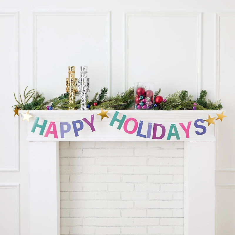 Happy Holidays Paper Garland by Ashland®