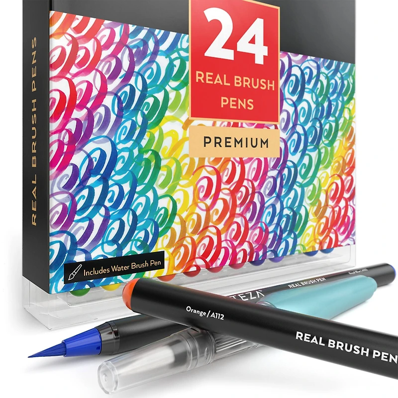 Arteza® 24 Real Brush Pens® Set