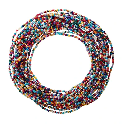 Multicolor Glass Seed Beads, 12/0 by Bead Landing™