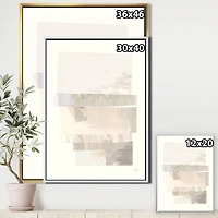 Designart - Geometric Neutral Form I