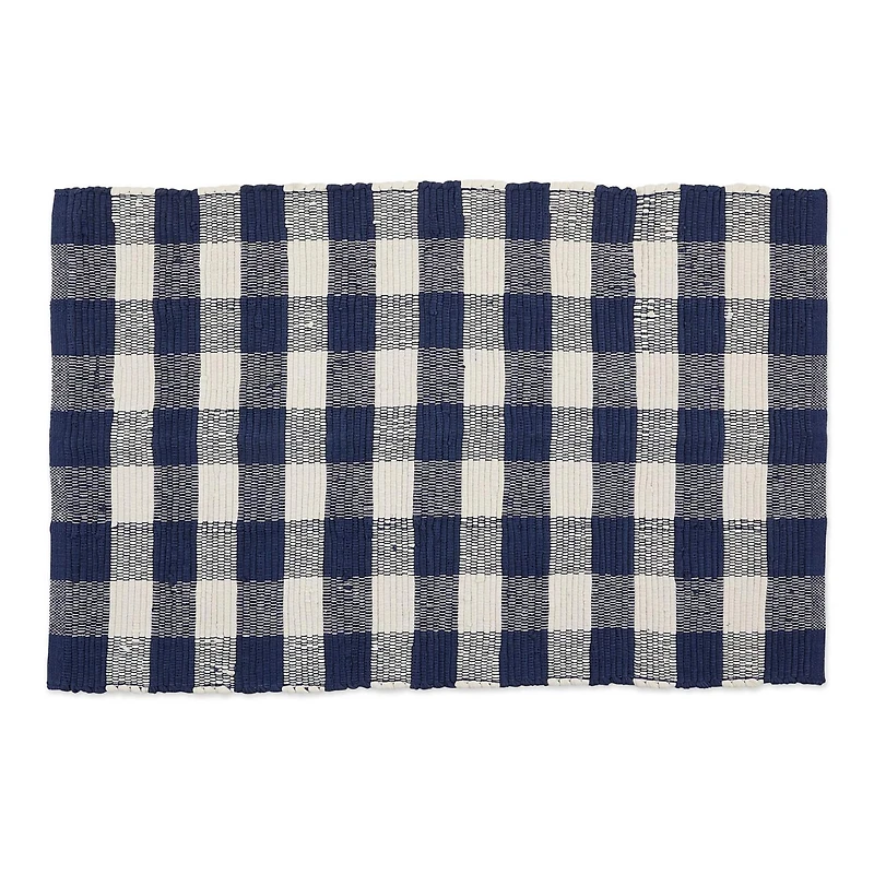 DII® Buffalo Check Rag Rug