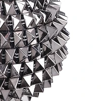 4" Silver Spikes Ball Ornament by Ashland®