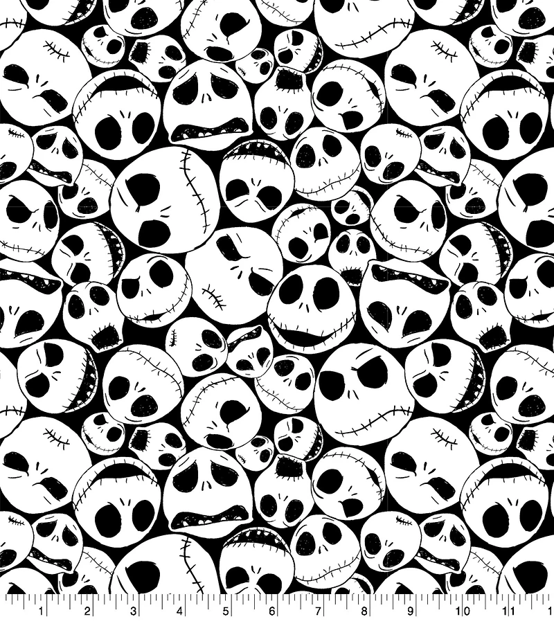Disney® Nightmare Before Christmas Packed Jack Cotton Fabric