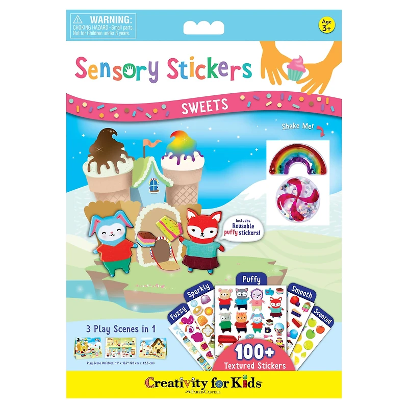 Creativity for Kids® Sweets Sensory Stickers