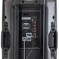 beFree Sound 15" 900 Watt Bluetooth Powered Portable PA Party Speaker