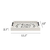 Elegant Designs 15.5" LED Serving Tray