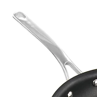 Martha Stewart Lockton 12" Turquoise Aluminum Nonstick Frying Pan