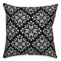 Diamond Medallions Indoor/Outdoor Throw Pillow