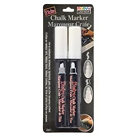 12 Packs: 2 ct. (24 total) Marvy® Uchida White Bistro Chalk Marker Set