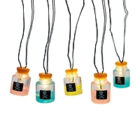 10ct. Warm White LED Poison Jar Icon String Lights by Ashland®