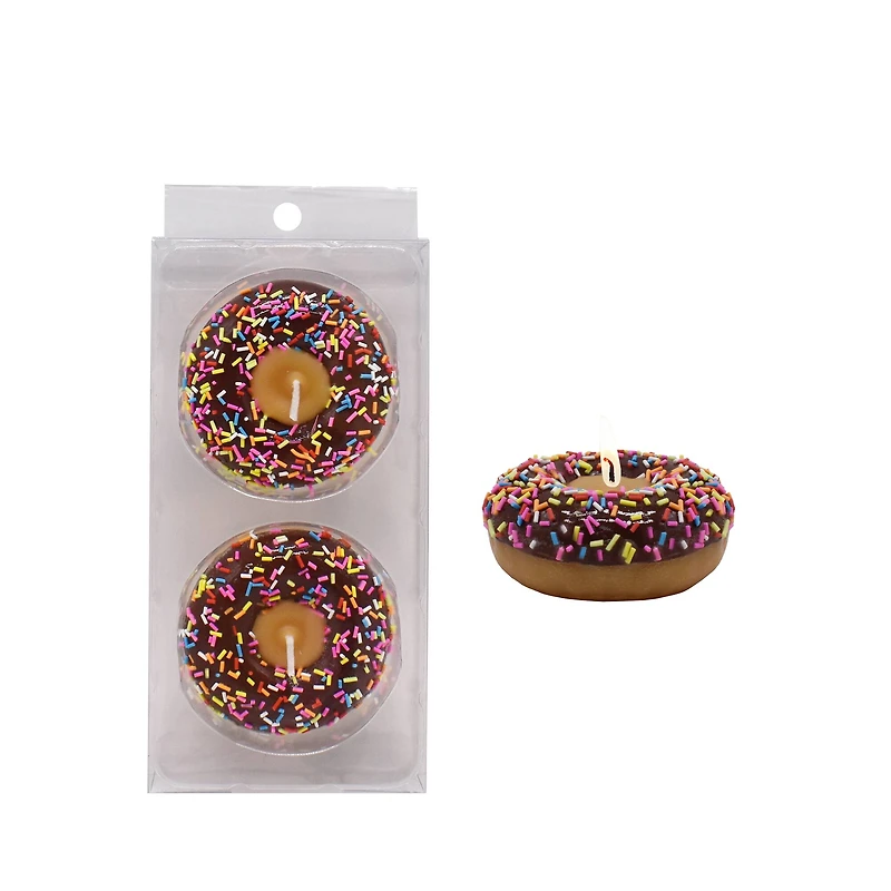 Chocolate Sprinkle Donuts Scented Votive Candles, 2ct. by Ashland®