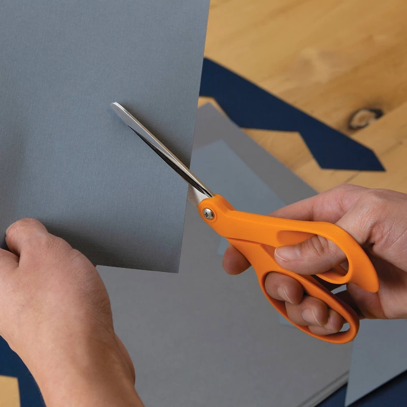 Fiskars® 7" Petite Orange-Handled Scissors