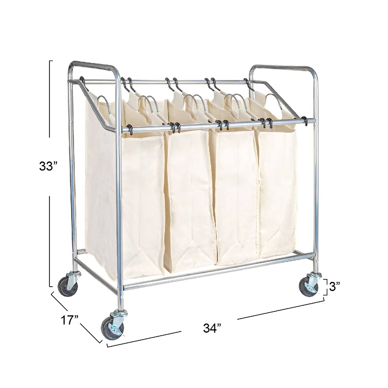Household Essentials Heavy-Duty Quad Sorter