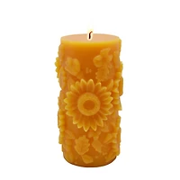 3" x 6" Scented Sunflower Pillar Candle by Ashland®