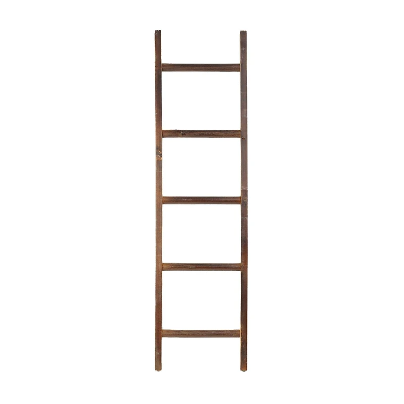 4ft. Wood Wall Mounted & Leaning Decorative Ladder