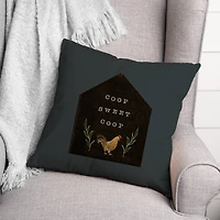 Coop Sweet Coop Indoor/Outdoor Pillow
