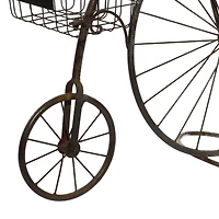 Brown Metal Farmhouse Plantstands, 30" x 36" x 18"