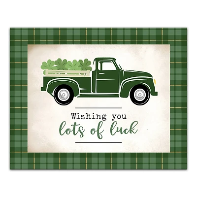Lucky Truck 16" x 20" Canvas Wall Art