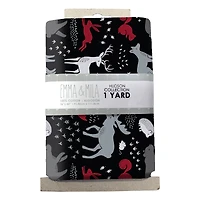 Emma & Mila® Hudson Collection Forest Animal Precut Cotton Fabric, 4ct.