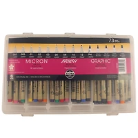 Pigma® 73 Pen Set with Reusable Storage Case