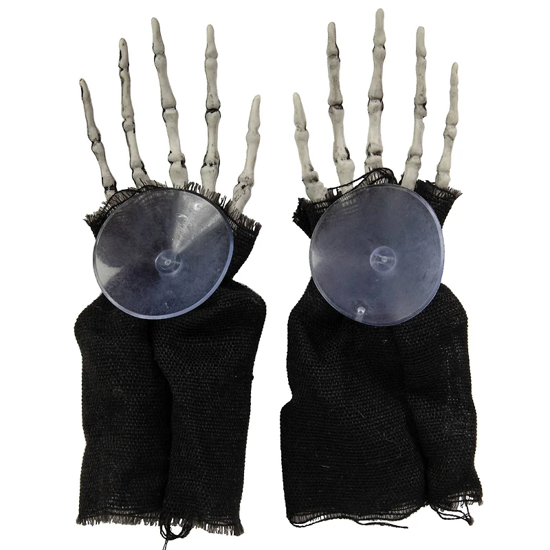 10" Spooky Skeleton 3D Halloween Window Decoration