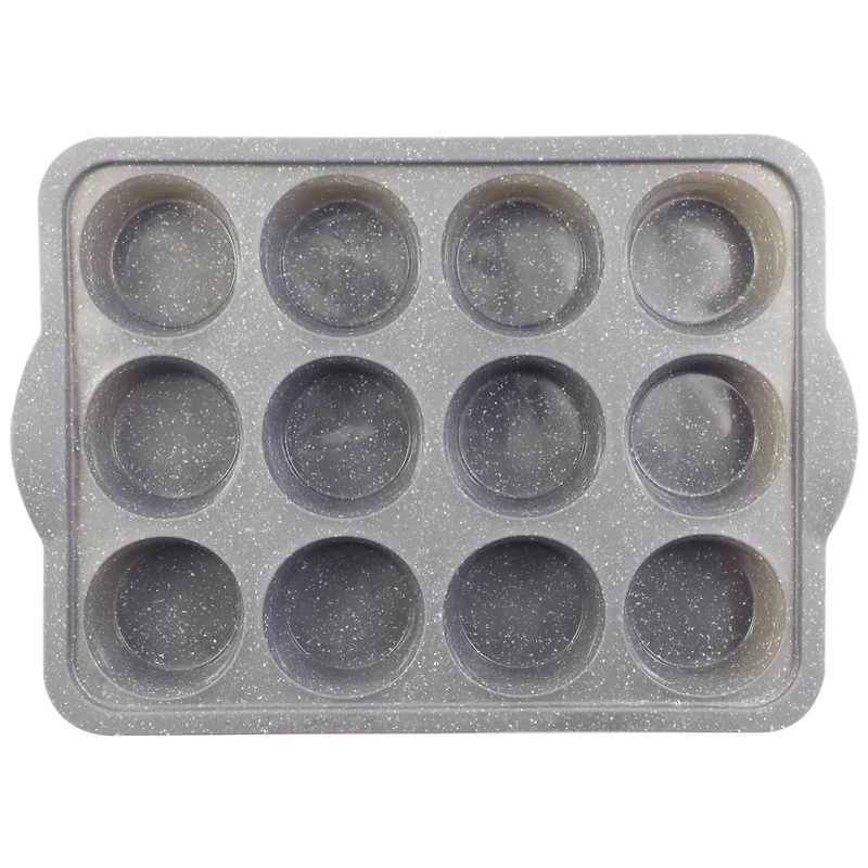 12-Cavity Metal-Reinforced Silicone Muffin Pan by Celebrate It®