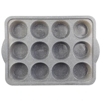 12-Cavity Metal-Reinforced Silicone Muffin Pan by Celebrate It®