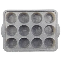 12-Cavity Metal-Reinforced Silicone Muffin Pan by Celebrate It®