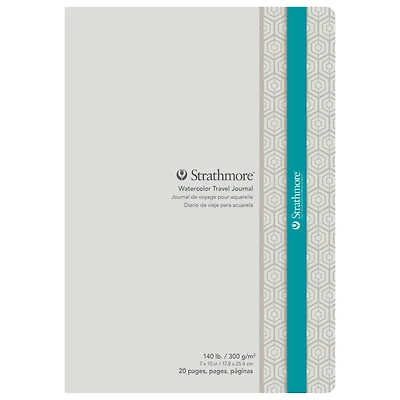 Strathmore® 500 Series Softcover Watercolor Travel Journal, 7" X 10"