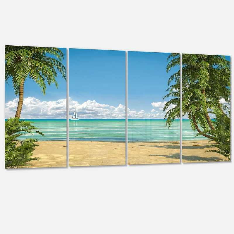 Designart - Palms at Caribbean Beach