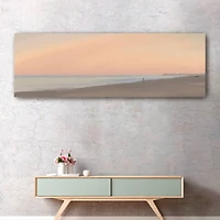 Sunset Beach Embrace Canvas Giclee