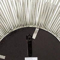 29'' Silver Modern Metal Wall Mirror