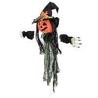 Creepy Jack-O-Lantern 3D Halloween Window Decoration