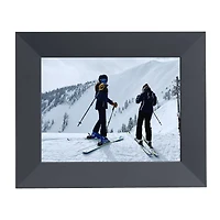 Aura Frames Sawyer Gray 11" x 9" Digital Photo Frame