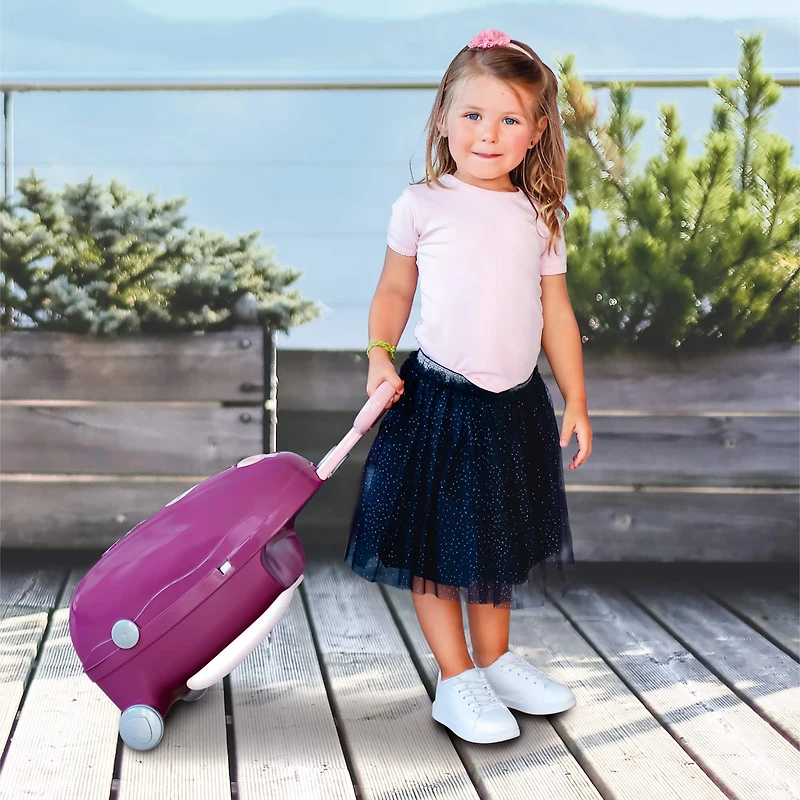 Smoby Toys Purple Trolley For Dolls