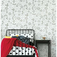 RoomMates Mickey Mouse Icons Peel & Stick Wallpaper